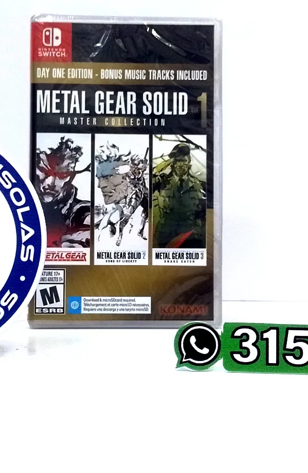 IMG_20260902_173810-wct Metal Gear Solid Vol.1 - Master Collection - Day One Edition