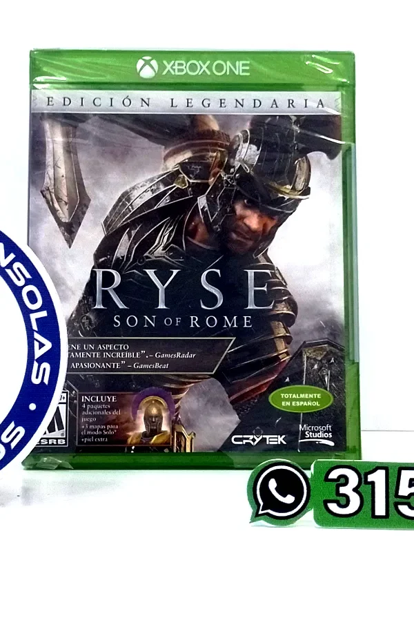 IMG_20260902_183218-wct Ryse Son Of Rome - Edición Legendaria