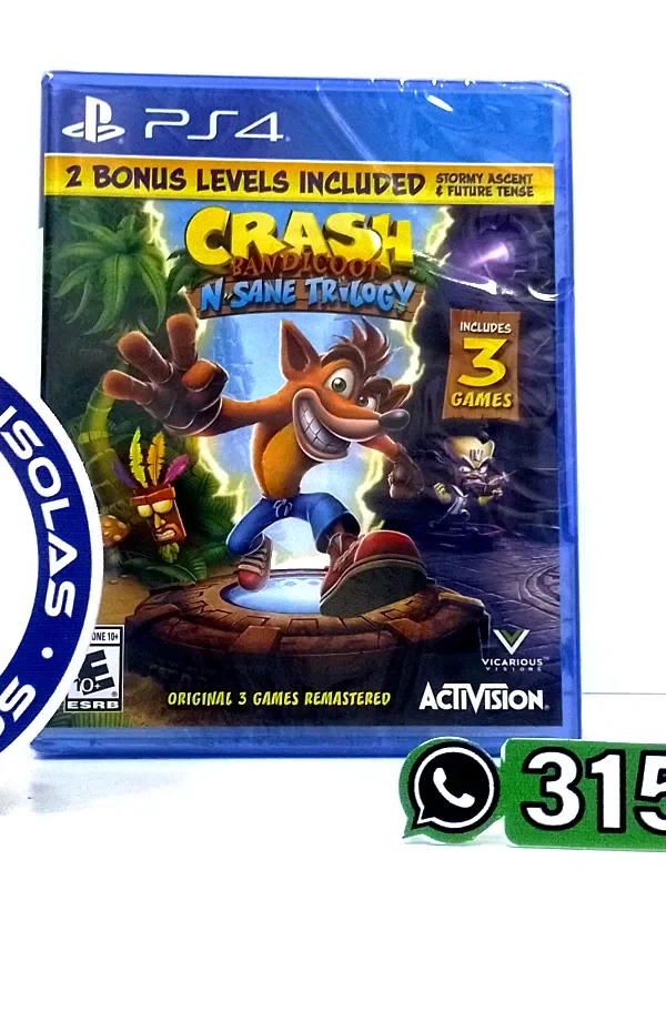 Crash Bandicoot NSane Trilogy