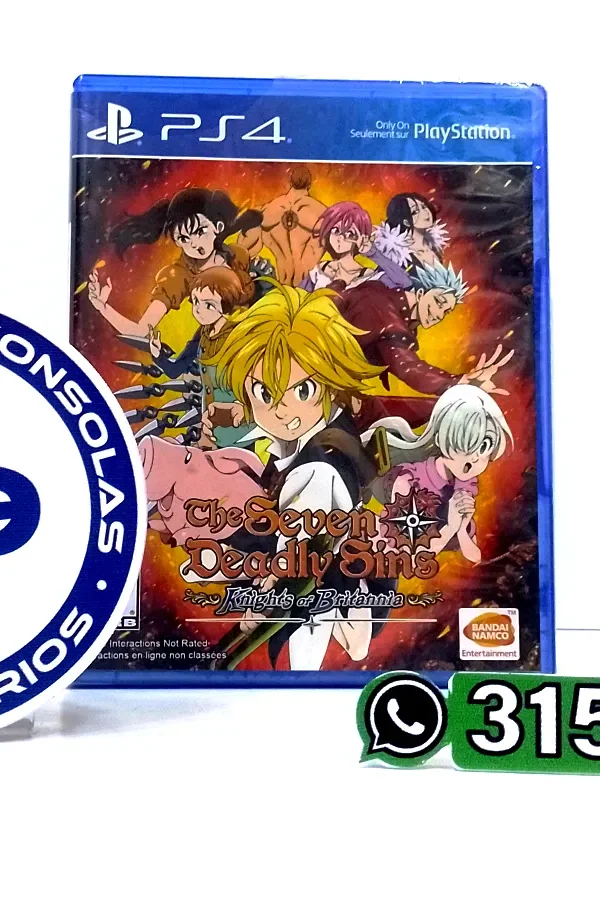 The Seven Deadly Sins Knights Of Britannia