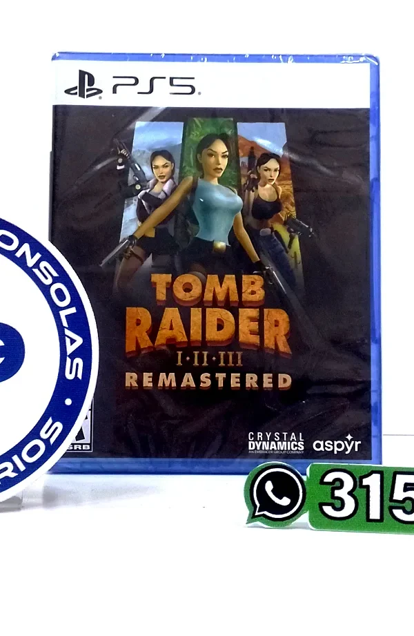 Tomb Raider 1-2-3 Remastered