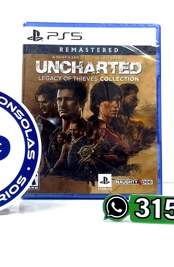 Uncharted Legacy Of Thieves Collection