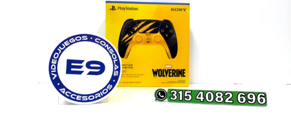 IMG_20260915_122704-wct Control Inalámbrico - DualSense - PlayStation - Marvel's Wolverine Battle Yellow Edición Limitada